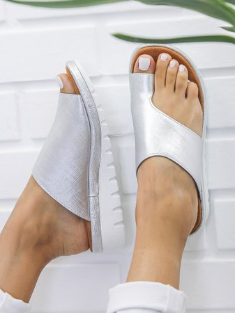 Mujeres Cómodo Plataforma Sandalia Zapatos