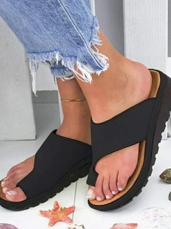 Mujeres Cómodo Plataforma Sandalia Zapatos