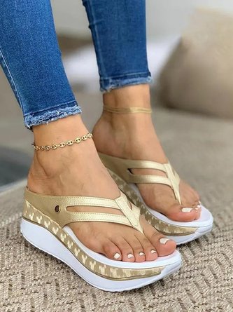 Chancletas Casual Plataforma