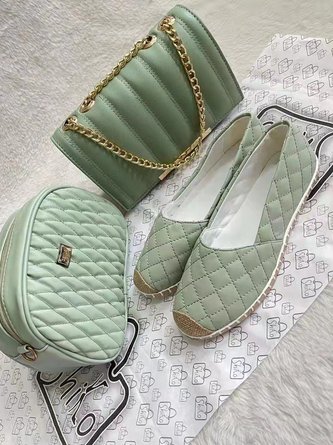 Zapatos Planos Elegante Alpargata