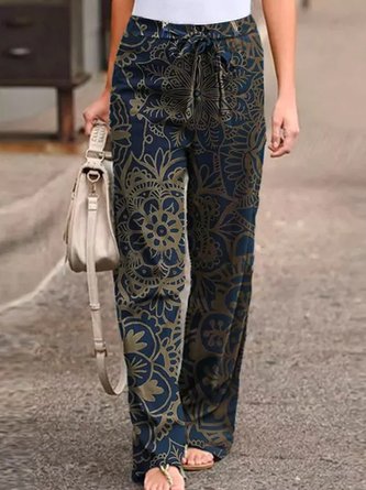 Estilo Étnico Venta En Caliente Verano Nuevo Señoras Casual Pantalones