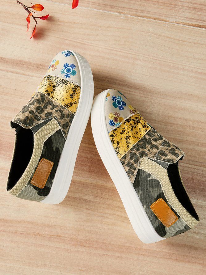 Tacón Plano Zapatos Planos