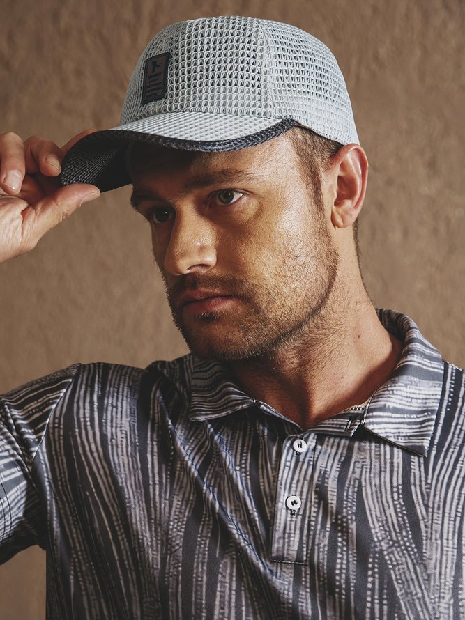 Sombrero De Hombres Respirable Malla Casual