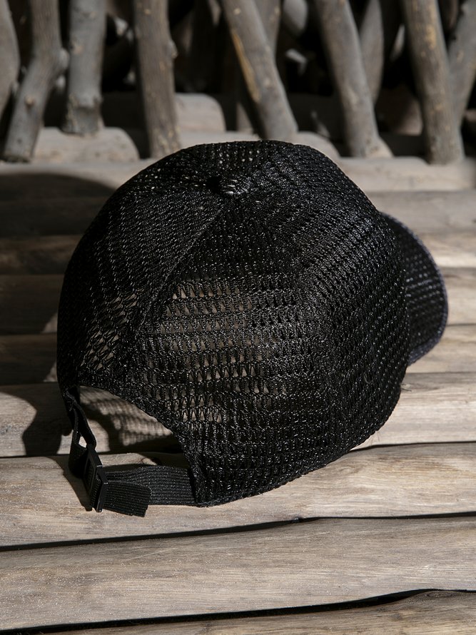 Sombrero De Hombres Respirable Malla Casual
