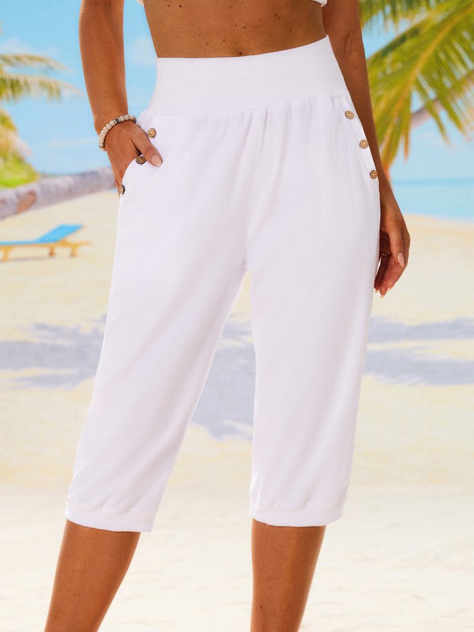 Lo Esencial Liso Pantalones