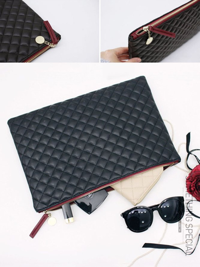Bolso Moda Gran Capacidad Diamante Embrague Sobre