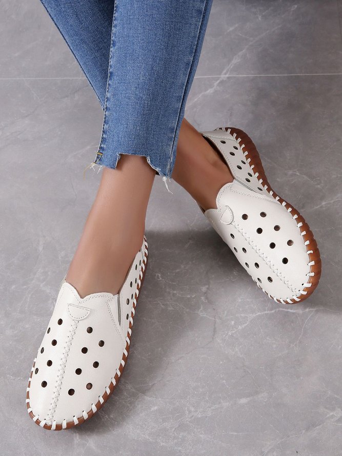 Zapatos Hueco Hueco Respirable Mocasín Casual