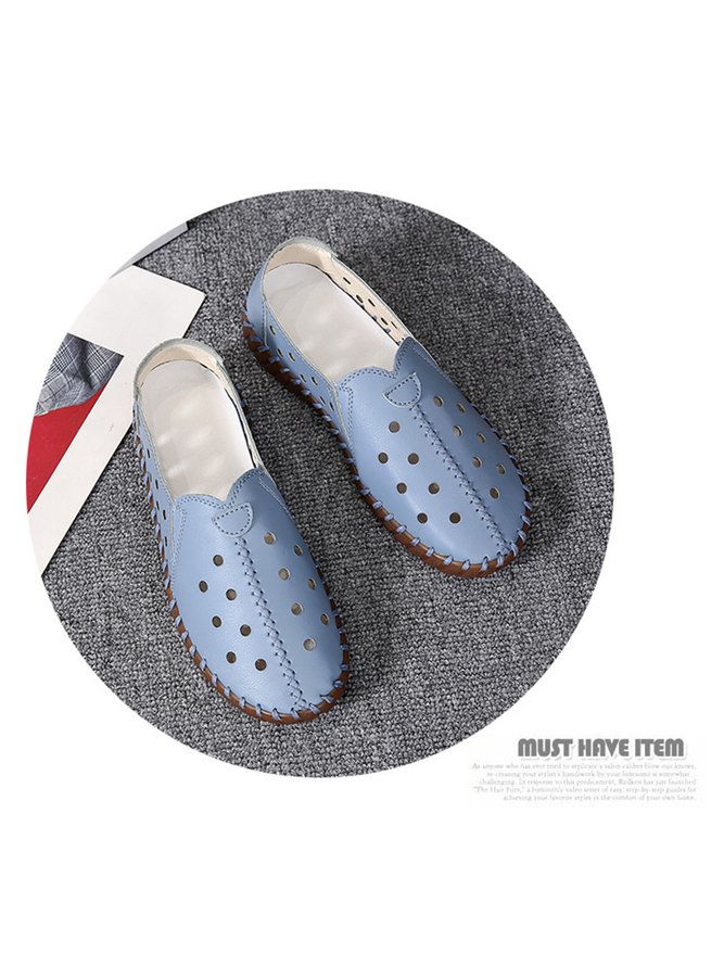 Zapatos Hueco Hueco Respirable Mocasín Casual