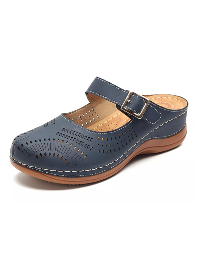 Sandalias Hueco Retro Mulas