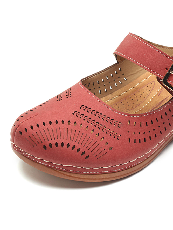 Sandalias Hueco Retro Mulas