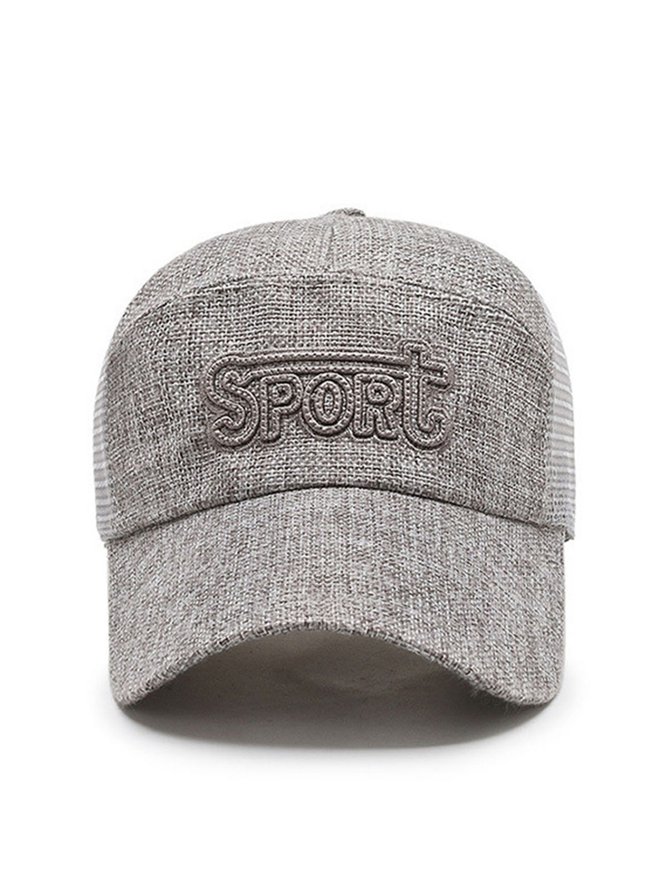De Hombres Respirable Béisbol Gorra