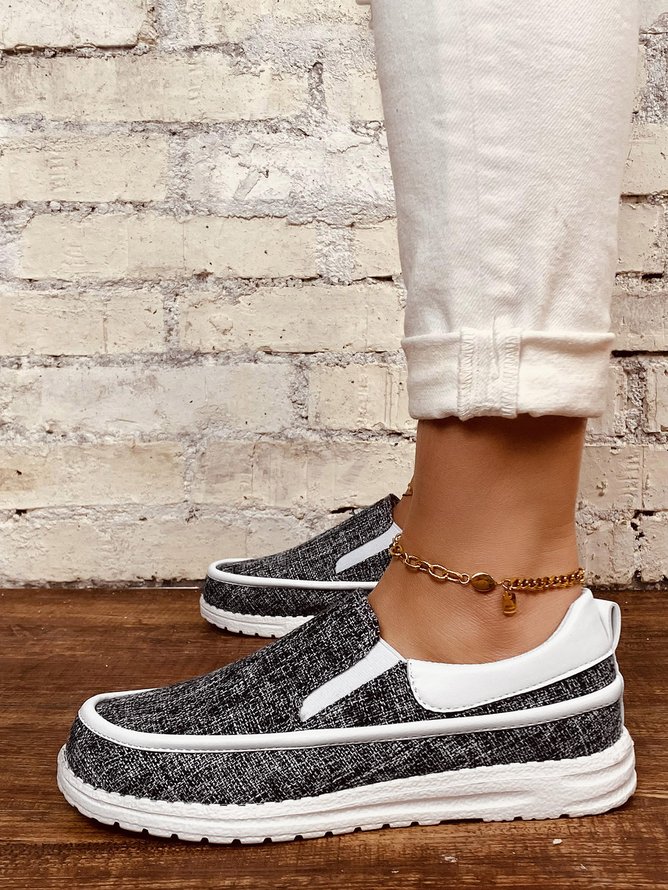 Mocasines De Mujeres Ligero Cómodo Slip-On