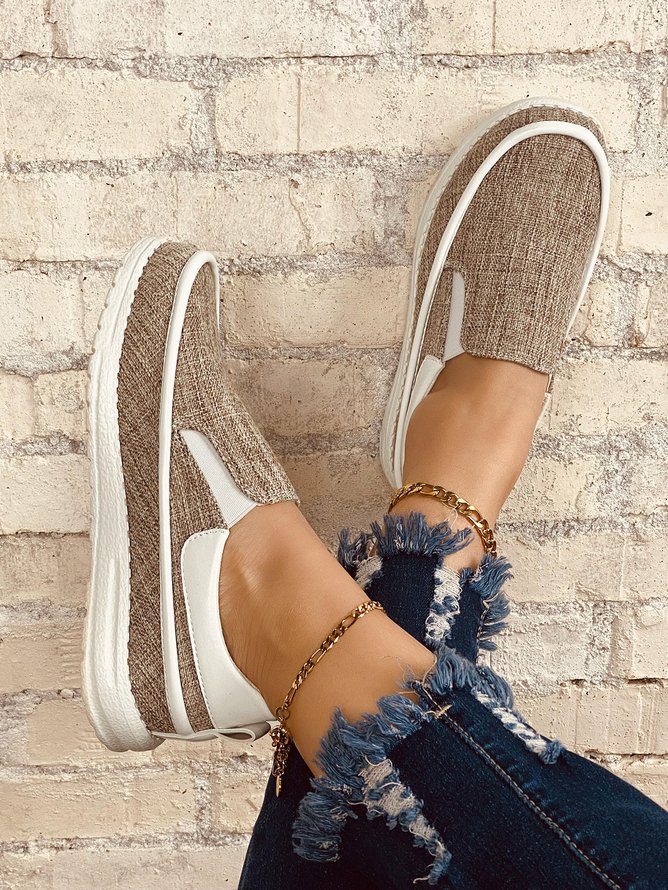 Mocasines De Mujeres Ligero Cómodo Slip-On