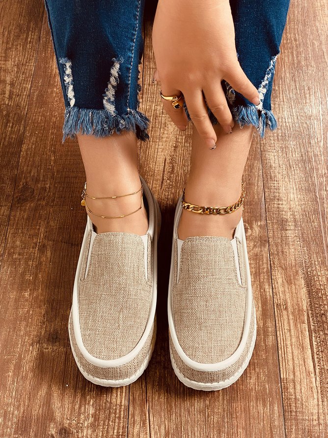 Mocasines De Mujeres Ligero Cómodo Slip-On
