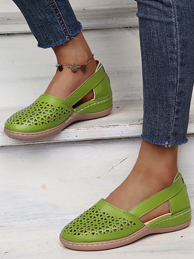 Retro Hueco Respirable Zapatos