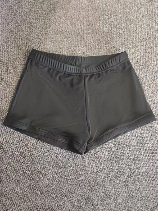 De Mujeres Línea Estampado Conservador Fino Barriga Cubierta Tankini Dividido Bañador Talla Grande