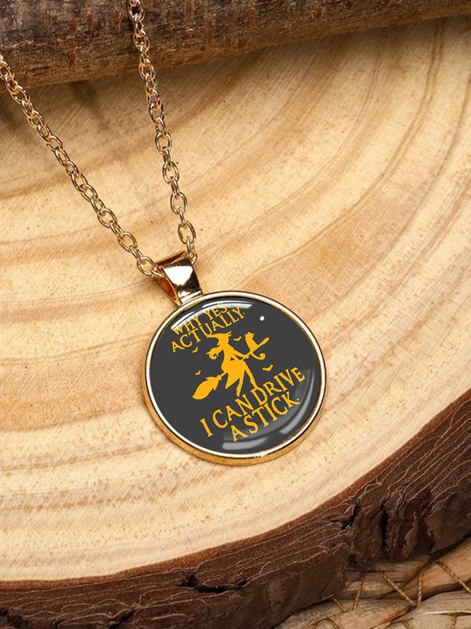 Todas las Estaciones Fiesta Víspera de Todos los Santos Vacaciones Cristal Cristal Cristal Estándar colgante Collares Pulsera para Mujeres