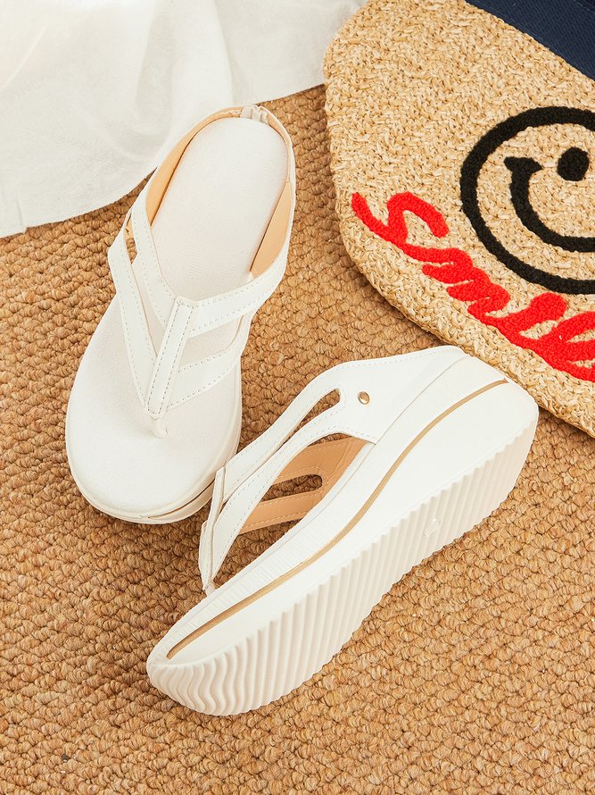 Chancletas Casual Plataforma