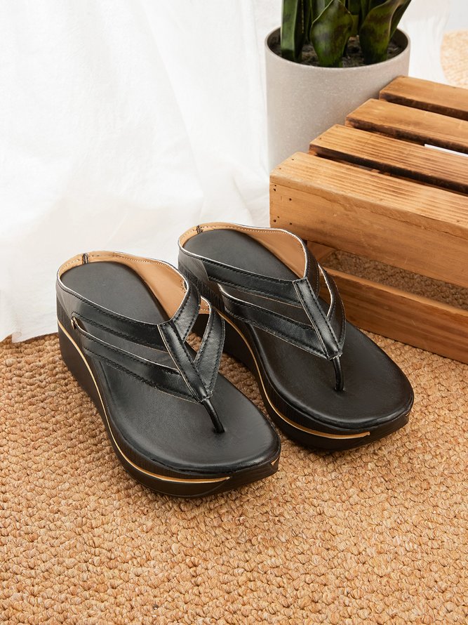 Chancletas Casual Plataforma
