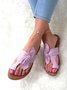 De Mujeres Recurso Con Lazo Casual Tanga Sandalias