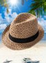 Sombrero De Hombres Hawaiano Sombra Respirable Malla Cangilón