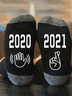 Calcetines De Deporte Adiós 2020 Deseando Suerte A 2021 Unisexo